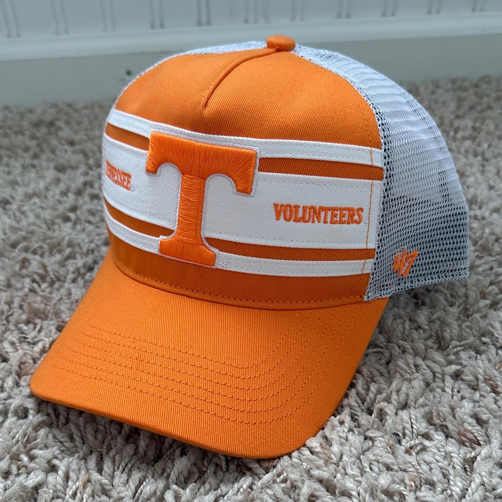 Orange and White Tennessee Volunteers Trucker Hat